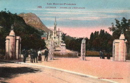 CPA 65- LOURDES (Hautes Pyrénées) - 195. Entrée De L'Esplanade - Lourdes