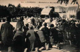 CPA 65- LOURDES (Hautes Pyrénées) - 211. Bénédiction Des Malades - Lourdes