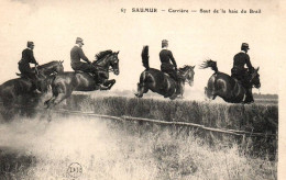 CPA 49 - SAUMUR (Maine Et Loire) - 67. Carrière - Saut De La Haie Du Breil - Saumur