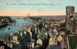 CPA 49 - ANGERS (Maine Et Loire) - 25. Vue Générale - Grande Tour Nord Du Château - Angers