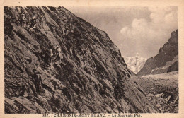 CPA 74 - CHAMONIX-MONT-BLANC (Hte-Savoie) - 887. Le Mauvais Pas - Chamonix-Mont-Blanc