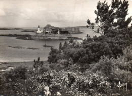 CPSM GF 29 - CARANTEC (Finistère) - Ile Louët Et Château Du Taureau - Carantec