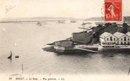 CPA 29 - BREST (Finistère) - 26. La Rade - Vue Générale - LL - Brest