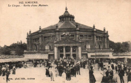 CPA 80 - AMIENS (Somme) - Le Cirque. Sortie D'une Matinée - Amiens