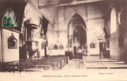 CPA 60 - HENONVILLE (Oise) - Nef Et Choeur De L'Eglise - Ed. Hauchard - Sonstige & Ohne Zuordnung