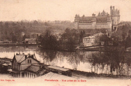 CPA 60 - PIERREFONDS (Oise) - Vue Prise De La Gare - Pierrefonds