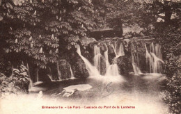 CPA 60 - ERMENONVILLE (Oise) - Le Parc - Cascade Du Pont De La Lanterne - Ermenonville