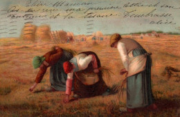 CPA Peinture - Les Glaneuses De Millet - Schilderijen