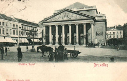 CPA BELGIQUE - BRUXELLES - Théâtre Royal - Monuments, édifices