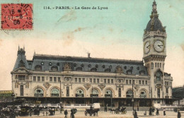 CPA 75 - PARIS - 114. La Gare De Lyon - Stations, Underground