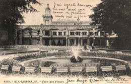 CPA 73 - AIX LES BAINS (Savoie) - 8113. Villa Des Fleurs - Aix Les Bains