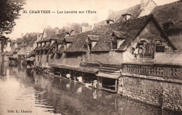 CPA 28 - CHARTRES (Eure Et Loir) - 30. Les Lavoirs Sur L'Eure - Chartres