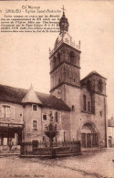 CPA 21 - SAULIEU (Côtes D'Or) - 1. Eglise Saint-Andoche - Saulieu