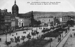 CPA 63 - CLERMONT-FERRAND (Puy De Dôme) - 394. Place De Jaude Et Eglise Des Minimes - Clermont Ferrand