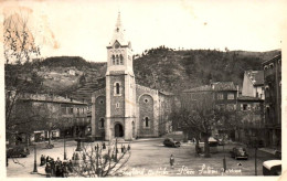 CPA 07 - LE CHEYLARD (Ardèche) - Place Saléon Terras - Le Cheylard