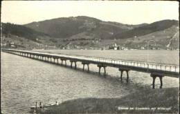 10548453 Sihlsee SZ Willerszell Bruecke Einsiedeln - Sonstige & Ohne Zuordnung