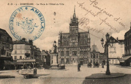 CPA 60 - COMPIEGNE (Oise) - La Place De L'Hôtel De Ville - E.D.3. - Compiegne
