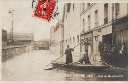 CPA 75 - PARIS INONDE 1910 - Rue De Rambouillet - Paris Flood, 1910