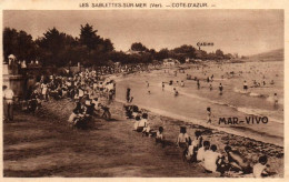 CPA 83 - Les Sablettes Sur Mer (Var) - Plage à MAR-VIVO - La Seyne-sur-Mer