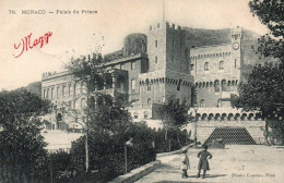 CPA MONACO - 76. Palais Du Prince - Publicité Farines Maltées MAGGI - Palacio Del Príncipe