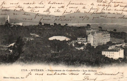 CPA 83 - HYERES (Var) - 1718. Panorama De Costebelle - Les Hôtels - Hyeres