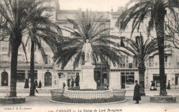 CPA 06 - CANNES (Alpes-M.) -120. La Statue De Lord Brougham - Cannes