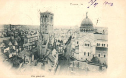 CPA 37 - TOURS (Indre Et Loire) - Vue Générale - Dos Simple - Tours