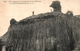 CPA 63 - ORCINES (Puy De Dôme) - 530. Les Orgues Et Les Ruines Du Château De MONTRODEIX - Other & Unclassified