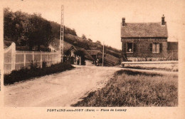 CPA 27 - FONTAINE SOUS JOUY (Eure) - Place De Launay - Altri & Non Classificati