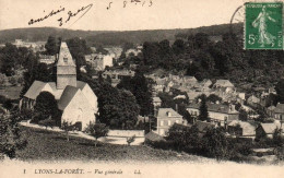 CPA 27 - LYONS LA FORET (Eure) - Vue Générale - Lyons-la-Forêt