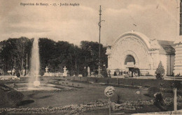 CPA 54 - Exposition De NANCY (Meurthe Et M.) - 17. Jardin Anglais - Nancy