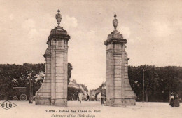 CPA 21 - DIJON (Côtes D'Or) - Entrée Des Allées Du Parc - Dijon