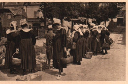 CPSM PF 29 - PONT-AVEN (Finistère) - 4. Jour De Marché - Pont Aven