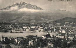 CPA SUISSE - 9091. LUZERN Und Pilatus - Sonstige & Ohne Zuordnung