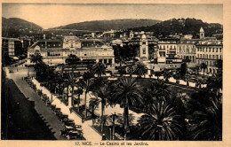 CPA 06 - NICE (Alpes-M.) - 17. Le Casino Et Les Jardins - Parks, Gärten