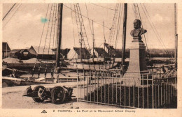 CPA 22 - PAIMPOL (Côtes D'Armor) - 2. Le Port Et Le Monument Alfred Courcy - Paimpol