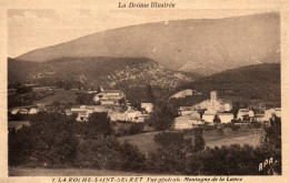 CPA 26 - LA ROCHE-SAINT-SECRET (Drôme) - Vue Générale. Montagne De La Lance - Other & Unclassified