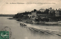 CPA 22 - La Rance Pittoresque (Côtes D'Armor) - Port Saint-Hubert Et Vapeur De Saint-Malo à Dinan - Autres & Non Classés