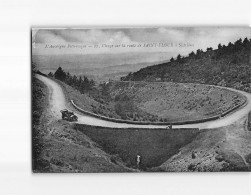 Virage Sur La Route De SAINT FLOUR à SISRIERES - Très Bon état - Saint Flour