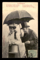 BERGERET - LE PARAPLUIE - COUPLE - Bergeret