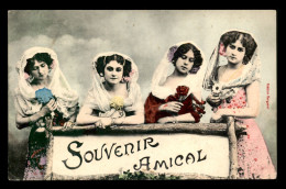 BERGERET - SOUVENIR AMICAL - FEMMES - Bergeret