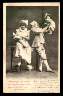 BERGERET - PIERROT PERE DE FAMILLE - POUPEE - Bergeret