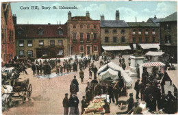 CPA Carte Postale Royaume Uni   Bury St Edmunds Corn Hill   VM81124 - Otros & Sin Clasificación