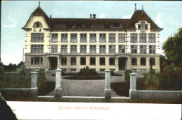 10548303 Sursee Sursee Schulhaus Ungelaufen Ca. 1920 Sursee - Otros & Sin Clasificación