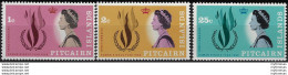 1968 Pitcairn Islands Human Rights 3v. MNH SG. N. 85/87 - Autres & Non Classés