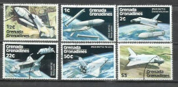 7619-SERIE COMPLETA 1977 GRENADA GRENADE 222/227 Colonia Inglesa - Grenada (1974-...)