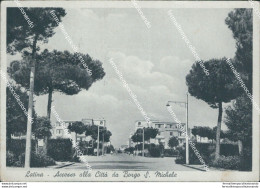 Bu602 Cartolina Latina Citta' Accesso Alla Citta' Da Borgo S.michele Lazio - Latina