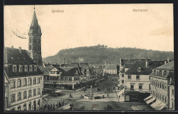 AK Schwäb. Gmünd, Marktplatz  - Schwaebisch Gmünd