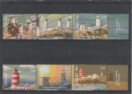 Alderney -2024- 300 Years Casquets Lighthouse- Set Of 6 Stamps MNH(**) - Lighthouses