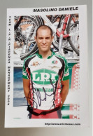 Autographe Masolino Daniele LPR 2004 - Radsport